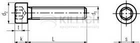 Hexagon socket head cap screws DIN 912