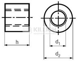 Round Coupling nut