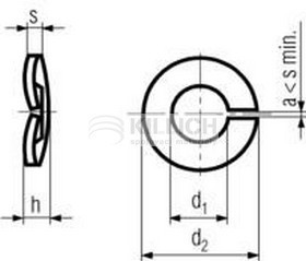 Disc springs DIN 2093