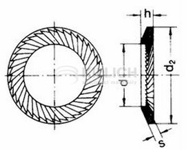 Safety washer Schnorr