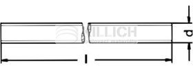 Threaded rod DIN 975