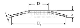 Disc springs DIN 2093