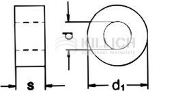 Washer for steel construkctions DIN 7989