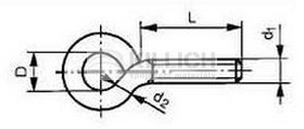 Screw eye type 48