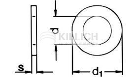 Sealing ring DIN 7603