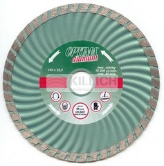 Diamond cutting wheel