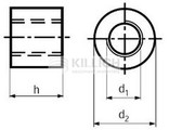 Round Coupling nut