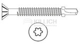 Self-drilling chipboard screw, torx