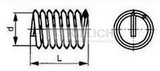 Wire thread insert Helicoil DIN 8140