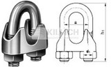 Wire rope clip DIN 741