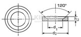 Spherical washer DIN 6319