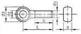 Eye bolt DIN 444